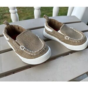 Garanimals Canvas Loafers Size 3‎ Toddler Boys Casual Slip On White Sole